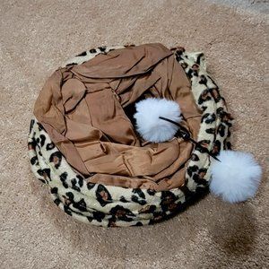 Pet Tunnel Toy Cat or Dog Cheetah Long.. New!